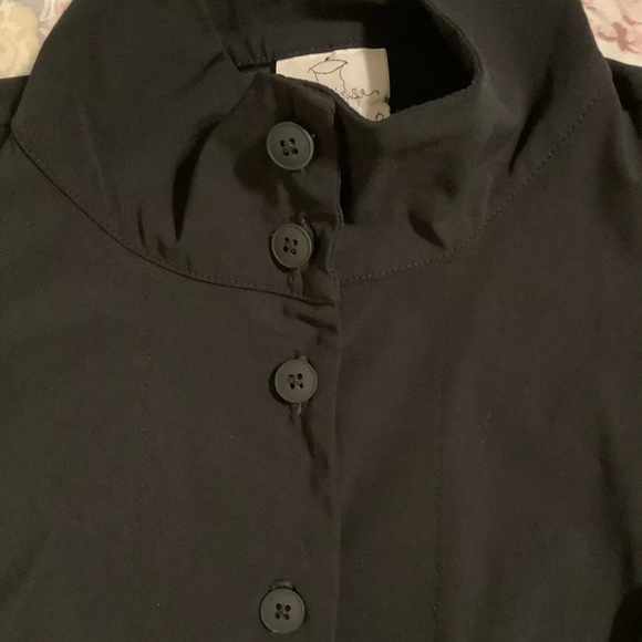 Spirit House Travel Jacket XS Lagenlook Artsy Witchcore Black Grunge - Picture 4 of 8